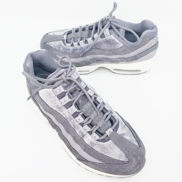 Nike Shoes - Nike Womens Air Max 95 LX Grey Lace Up Sneakers 8